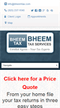 Mobile Screenshot of bheemtax.com